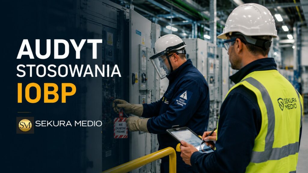 Audyt stosowania IOBP w zakładzie przemysłowym - weryfikacja organizacji bezpiecznej pracy przy urządzeniach energetycznych przez Sekura Medio.